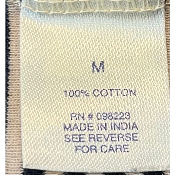 MAGELLAN SPORTSWEAR TANK TOP, WOMENS, M, NAVY BLUE/WHITE HORIZONTAL STRIPES - Picture 10 of 11